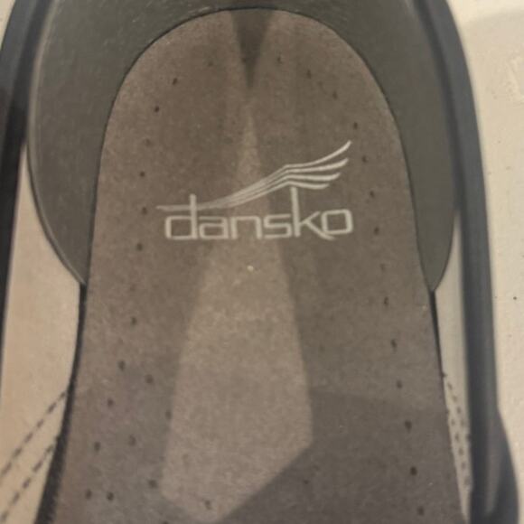 dansko black leather clogs 37 - Picture 5 of 8